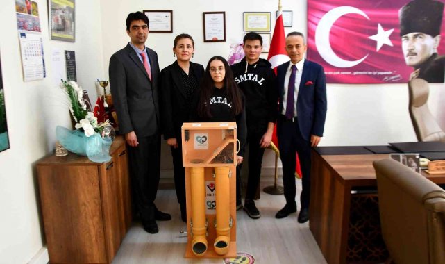 Sökeli öğrencilerin projesi, sokak hayvanlarını aç ve susuz bırakmayacak