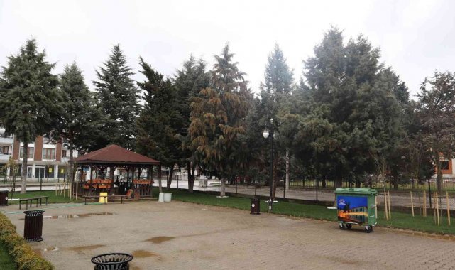 Sosyal tesiste peyzaj çalışmasına geçildi