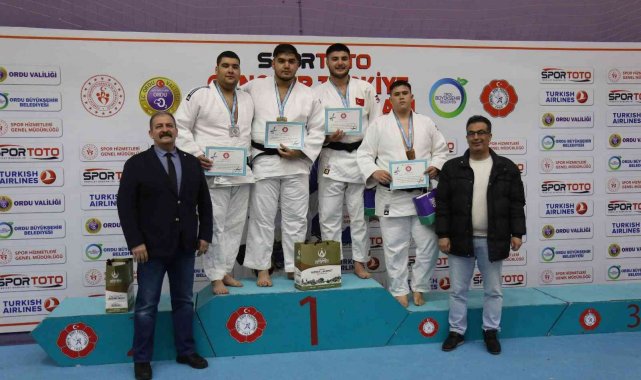 Spor Toto Gençler Türkiye Judo Şampiyonası sona erdi