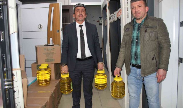 Stokçulara kızdı, kampanya başlattı: Çelik kapı alana 5 litrelik yağ hediye ediyor