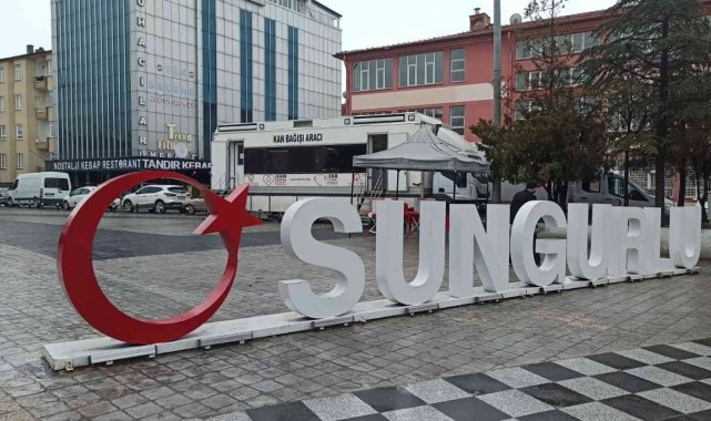 Sungurlu'da kan bağış kampanyası