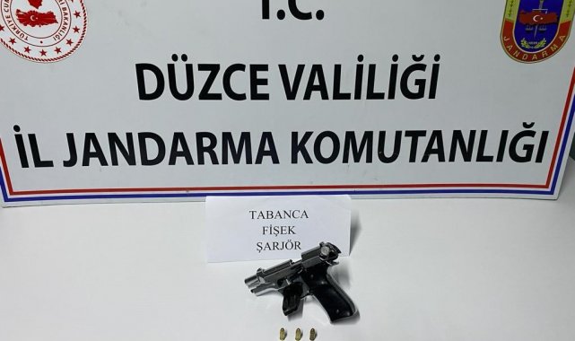 Şüpheli hareketleri ele verdi