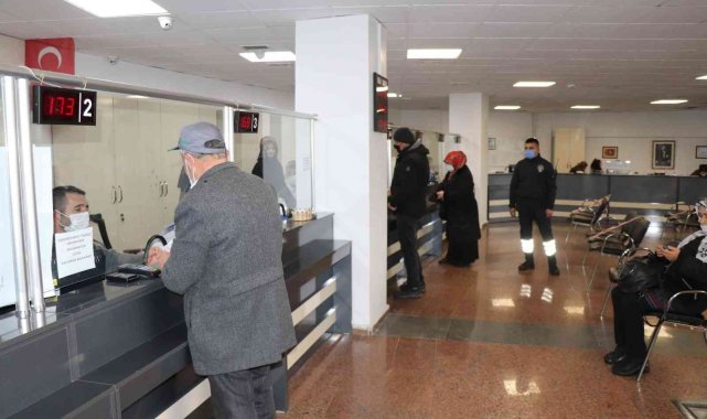 Tahsilat vezneleri 3 ayrı noktada