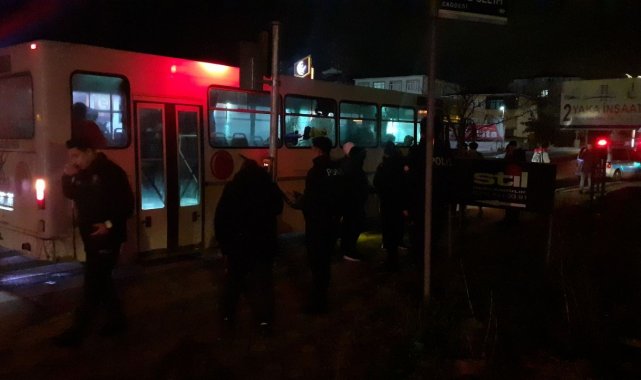 Takım otobüsüne taşlı saldırı: 1 futbolcu yaralandı