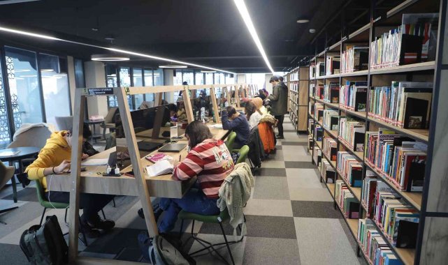 Talas'ın kütüphaneleri öğrencilerin gözdesi