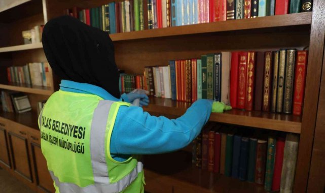 Talas'ta camiler Ramazan'a hazırlanıyor