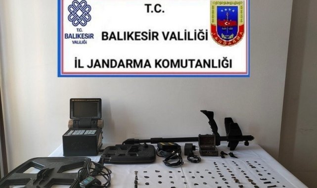 Tarihi eser kaçakçılarına jandarmadan operasyon