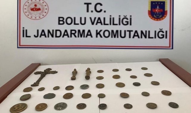 Tarihi eser ve uyuşturucu operasyonunda 2 kişi gözaltına alındı