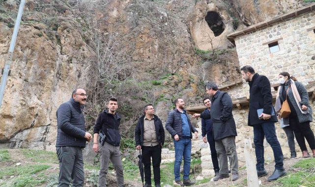 Tarihi taş evleri butik otel olma yolunda