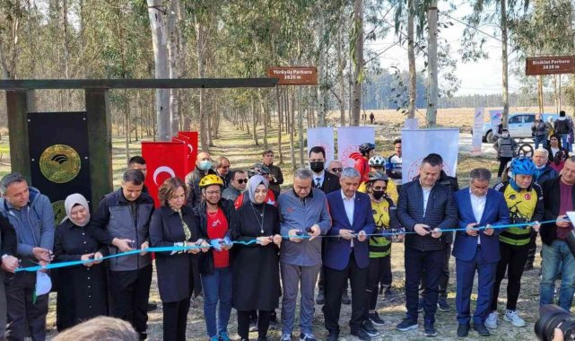Tarsus Karabucak Okaliptüs Ormanı Ekoturizm Parkuru açıldı