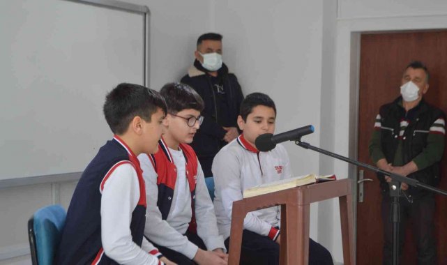 Tavşanlı&#039;da genç hafızlar ödüllendirildi