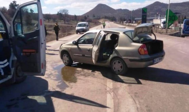 Tavşanlı'da trafik kazası: 3 yaralı