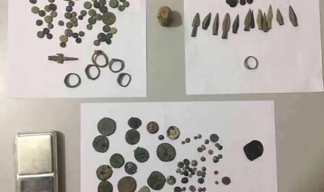 Tekirdağ'da 195 parça tarihi eser ele geçirildi