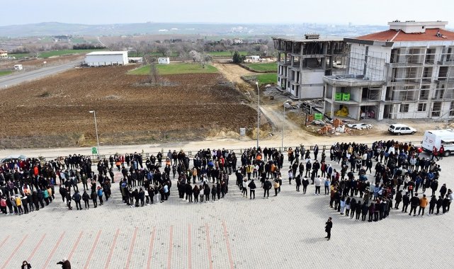 Tekirdağ'da 'Deprem Anı ve Tahliye Tatbikatı'