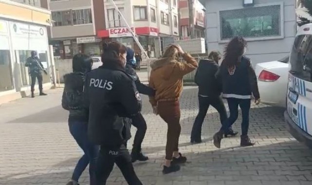 Tekirdağ'da fuhuş operasyonunda 3 kadın yakalandı