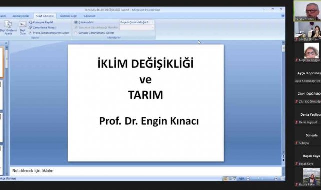 Tepebaşı'nda "İklim Sözcüleri Eğitimleri" sürüyor