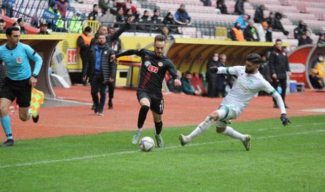 TFF 2. Lig Eskişehirspor - Kırklarelispor maç sonucu: 2-2