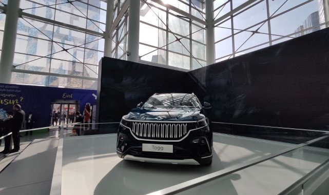 Togg Türkiye'de ilk kez görücüye çıktı