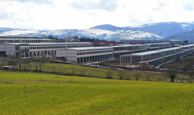 Toybelen Sanayi Sitesi'nin yüzde 33'ü bitti