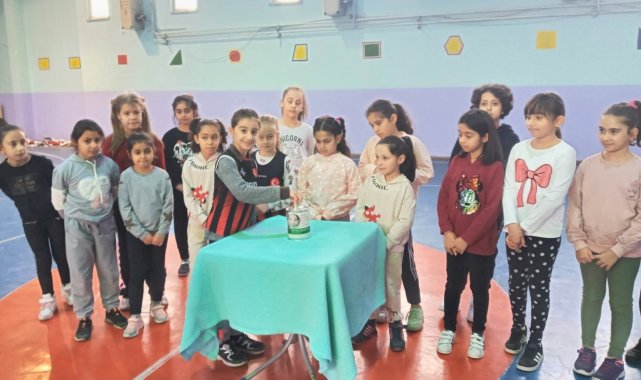 Turgutlu Belediyesi Spor Akademisi'nden İrem Nur bebeğe destek