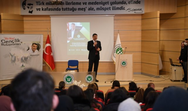 Turizm fakültesi öğrencileri sordu, Başkan Kocaman cevapladı