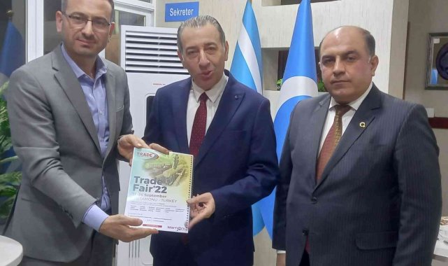 Türkmen Bakan Maruf'tan TRADEF'e destek