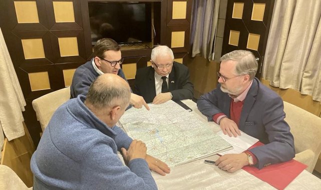 Ukrayna Devlet Başkanı Zelenskiy, Çekya, Slovenya ve Polonya Başbakanları ile görüştü