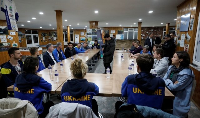 Ülkelerine dönemeyen Ukraynalı milli sporcular Bursa&#039;da misafir ediliyor