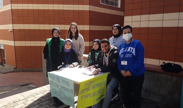 Üniversiteliler Patili dostlarımız için harekete geçti