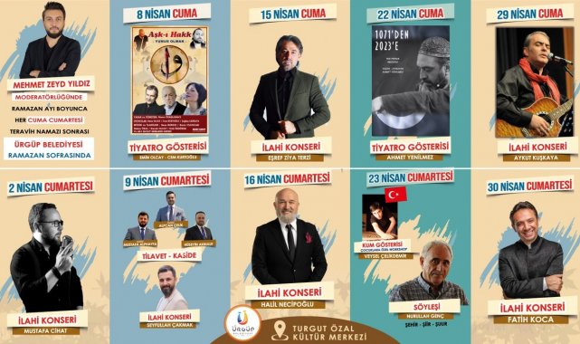 Ürgüp&#039;te &#039;Ramazan Sofrası&#039; kurulacak