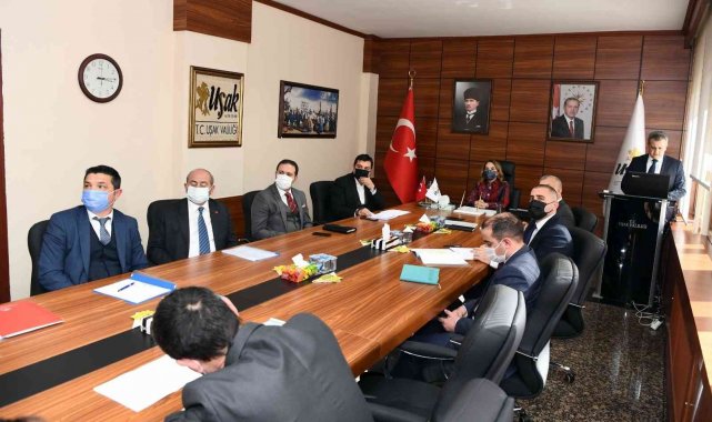 Uşak'ta Kuraklık Eylem Planı ve Su Yönetimi toplantısı yapıldı