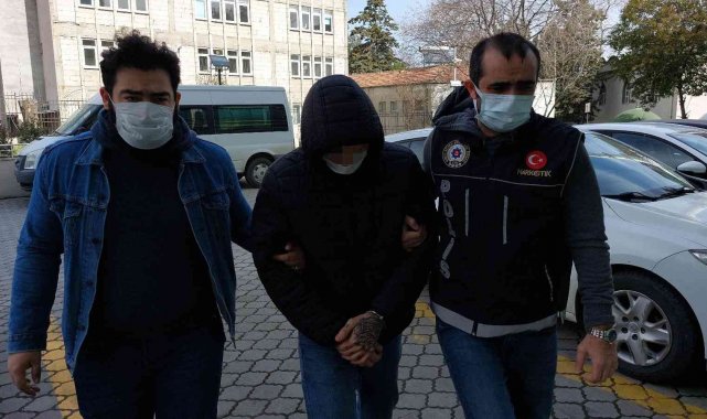 Uyuşturucu ticaretinden gözaltına alındı