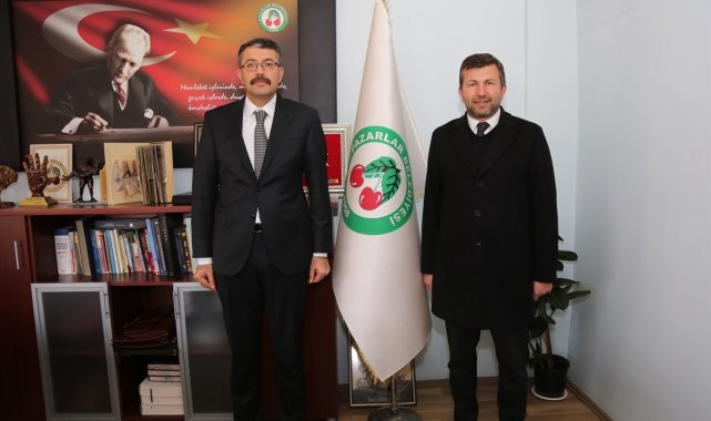 Vali Ali Çelik'ten Başkan Bilal Demirci'ye ziyaret