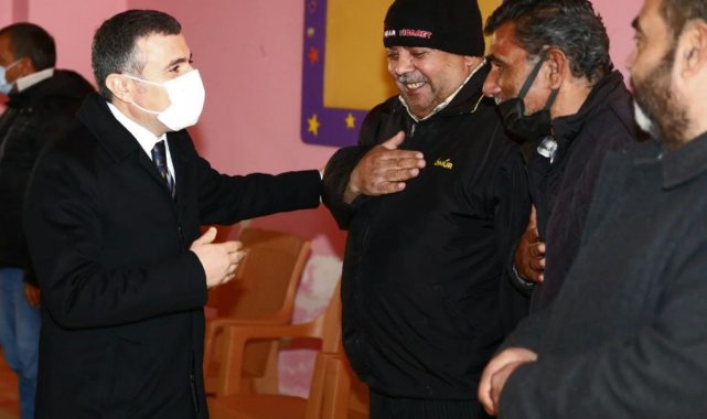 Vali Atay, Çamköy sakinlerini dinledi