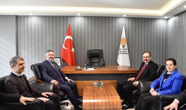 Vali Kızılkaya siyasi partilere iade-i ziyaret gerçekleştirdi