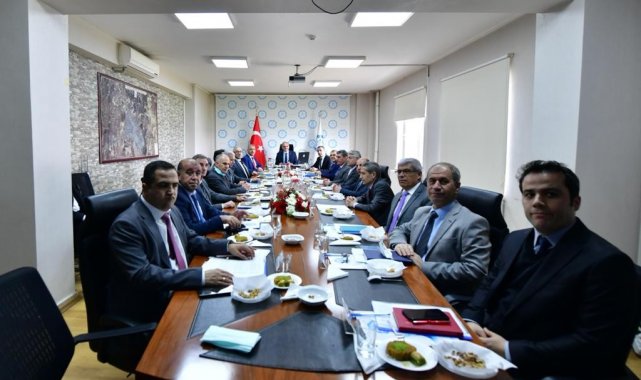 Vali Münir Karaloğlu başkanlığında DİSKİ&#039;nin yatırımları ele alındı