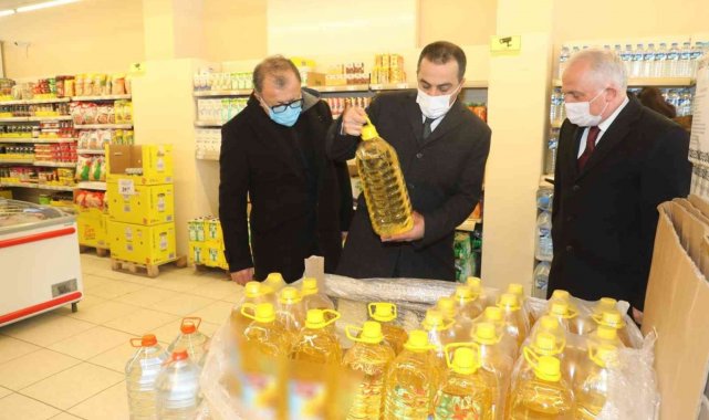 Vali Öksüz&#039;den sıvı yağ denetimi