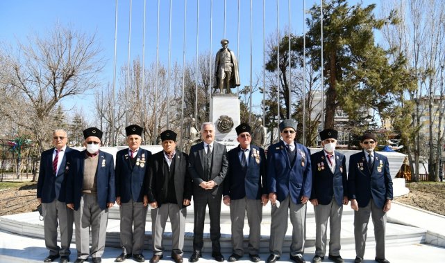 Vali Seymenoğlu gazilerle bir araya geldi