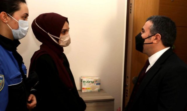 Validen Şehit kızına taziye ziyareti