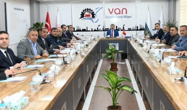 Van OSB'de müteşebbis heyeti toplantısı