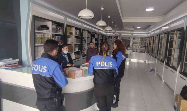 Van polisinden bilgilendirme çalışması