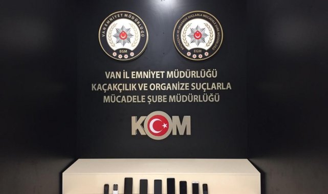 Van'da gümrük kaçakçılığı