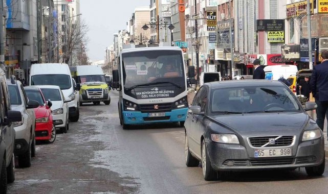 Van'da şehir içi ulaşıma zam