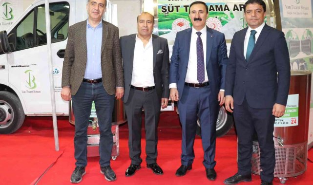 VANTB'den çiftçilere süt toplama aracı