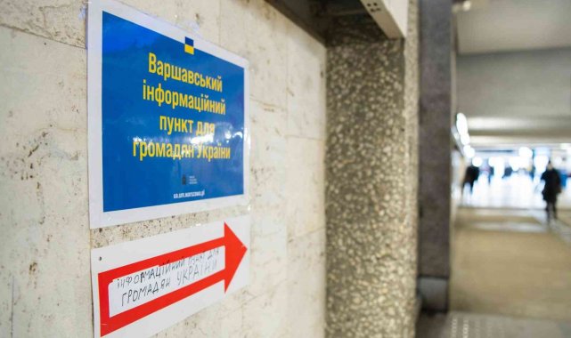 Varşova ve Kiev arasında insanlık köprüsü