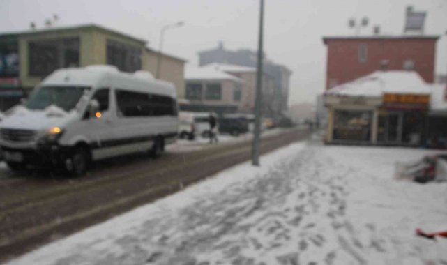 Varto'da kar yağışı