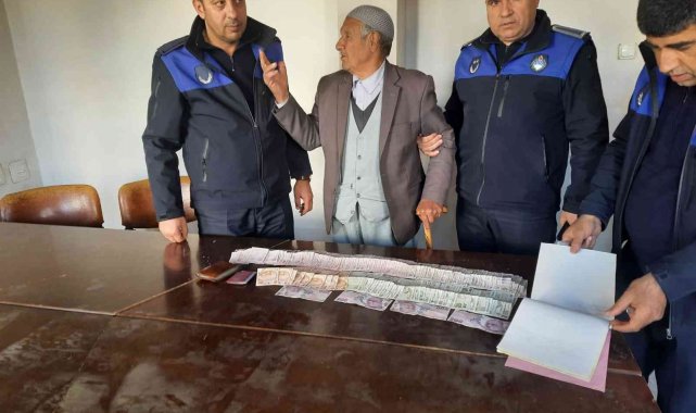 Yakalanan dilencinin üzerinden 3 bin 745 lira çıktı