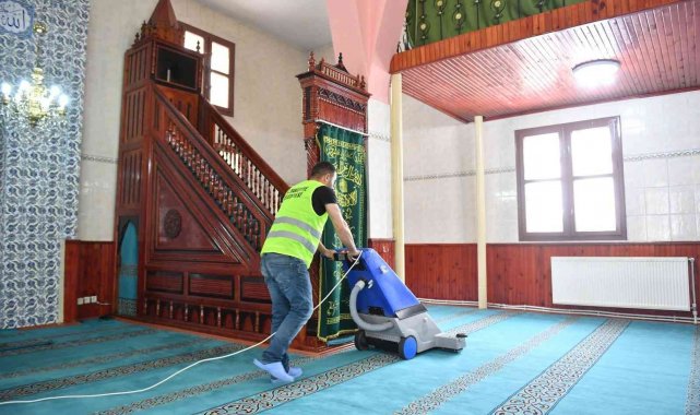 Yakutiye&#039;de Ramazan temizliği başladı