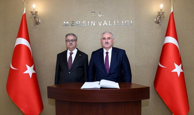 Yargıtay Başkanı Akarca, Vali Su ile buluştu