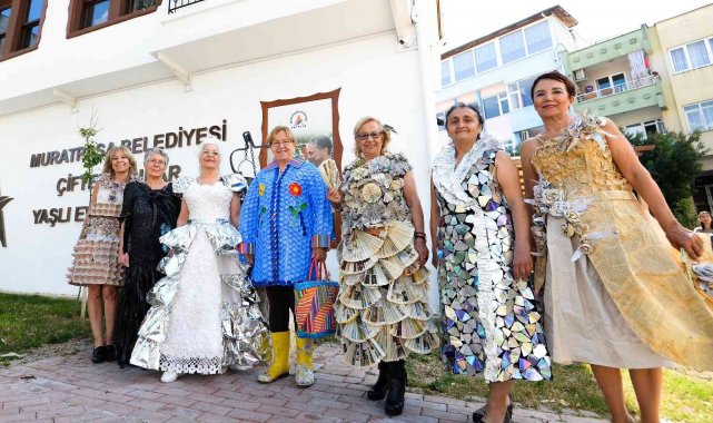 Yaşlı Evi sakinleri atıklardan hazırlanan kostümlerle defile yapacak